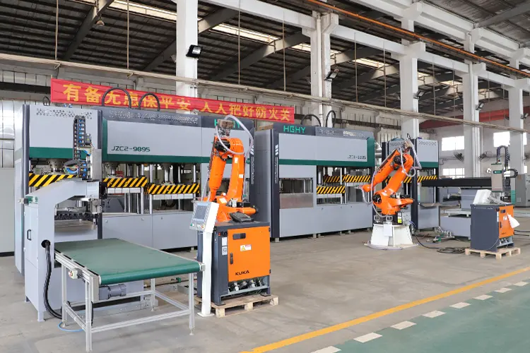 Pulp Molding Tableware Machine HGHY Automatic Pulp Molding Machine