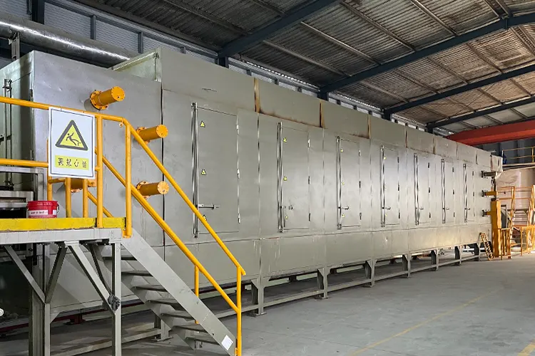Drying system-Online Hotpress Cup-carrier Making Machine