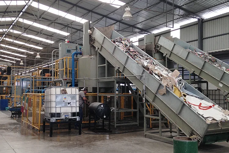 Double Rotary-Pulping making system
