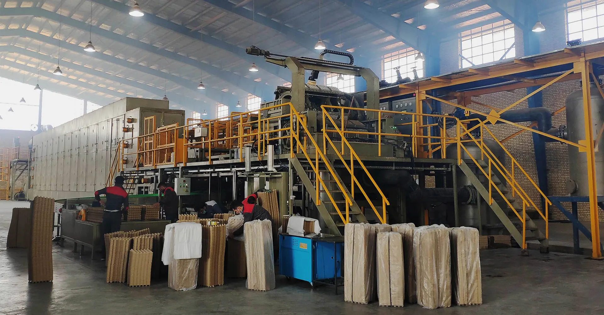 HGHY Double Rotary Egg Tray Production Line