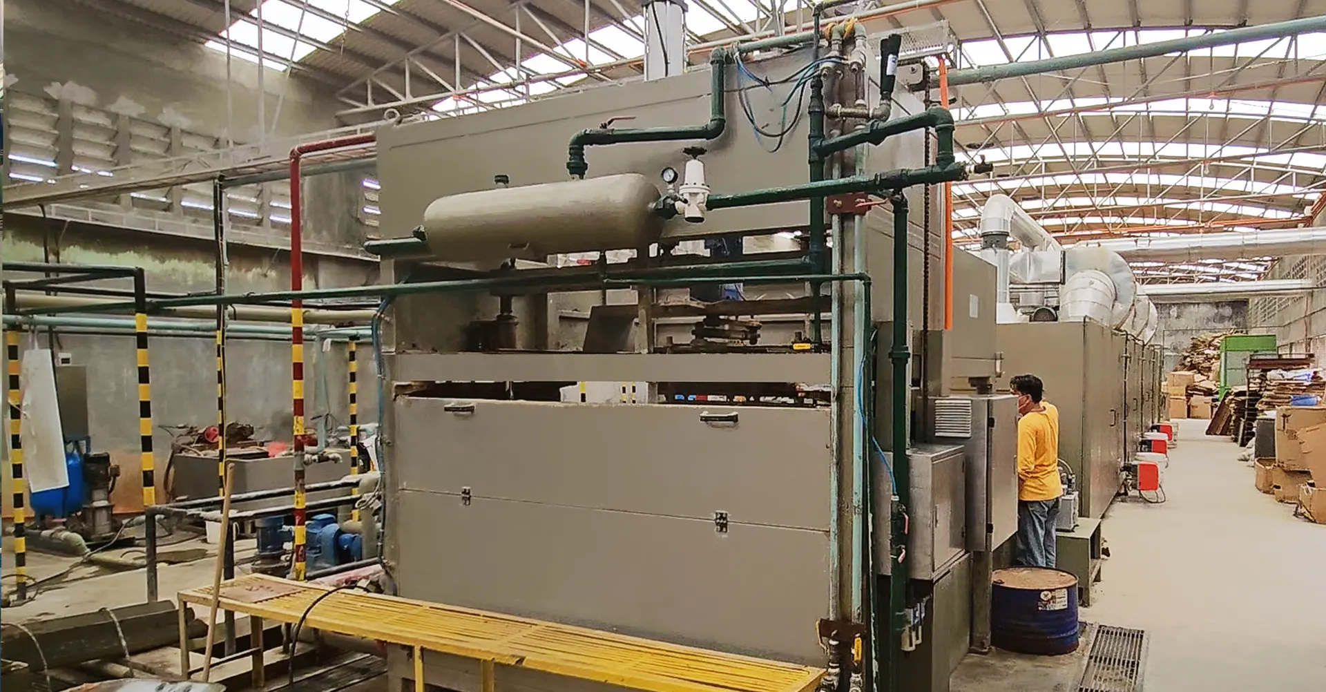 Reciprocating Egg Tray Making Machine